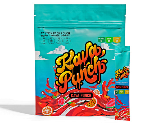 Kava Punch • 12 Stick Pack Pouch