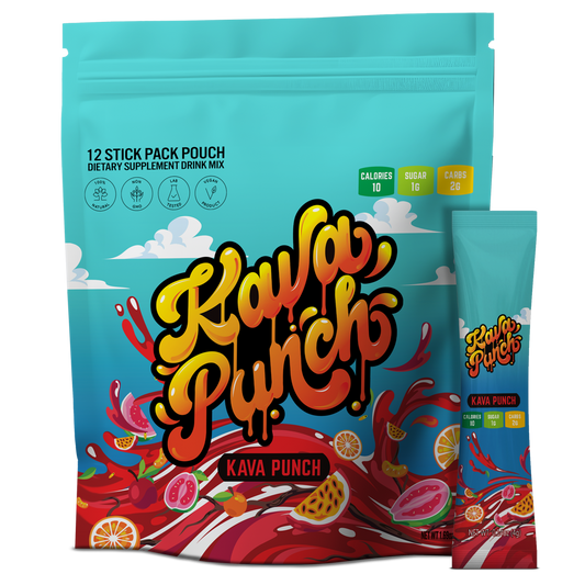 Kava Punch • 12 Stick Pack Pouch