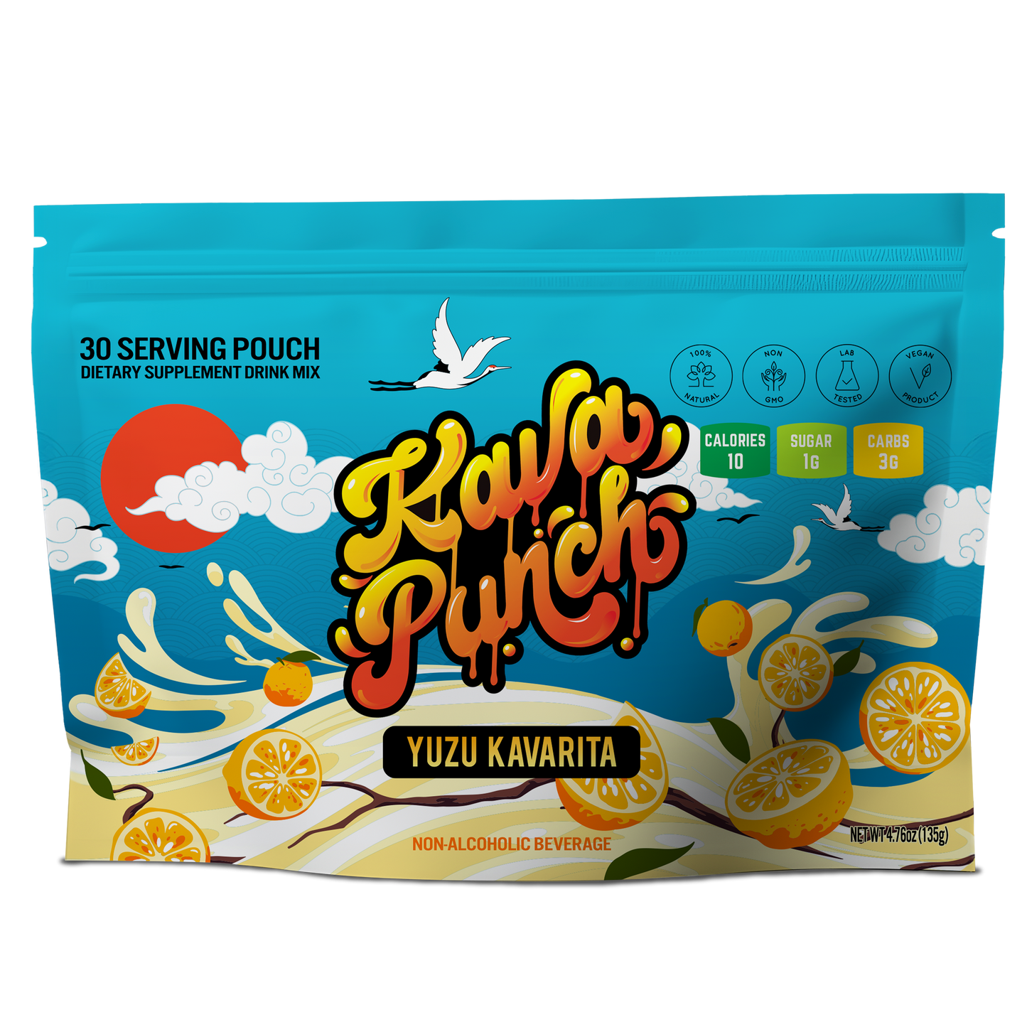 Kava Punch Yuzu Kavarita • 30 Serving Pouch